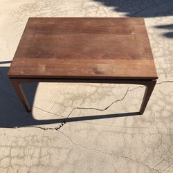 VINTAGE 1964 ACE-HI PRELUDE MCM MID-CENTURY MODERN WALNUT SIDE TABLE, COFFEE TABLE