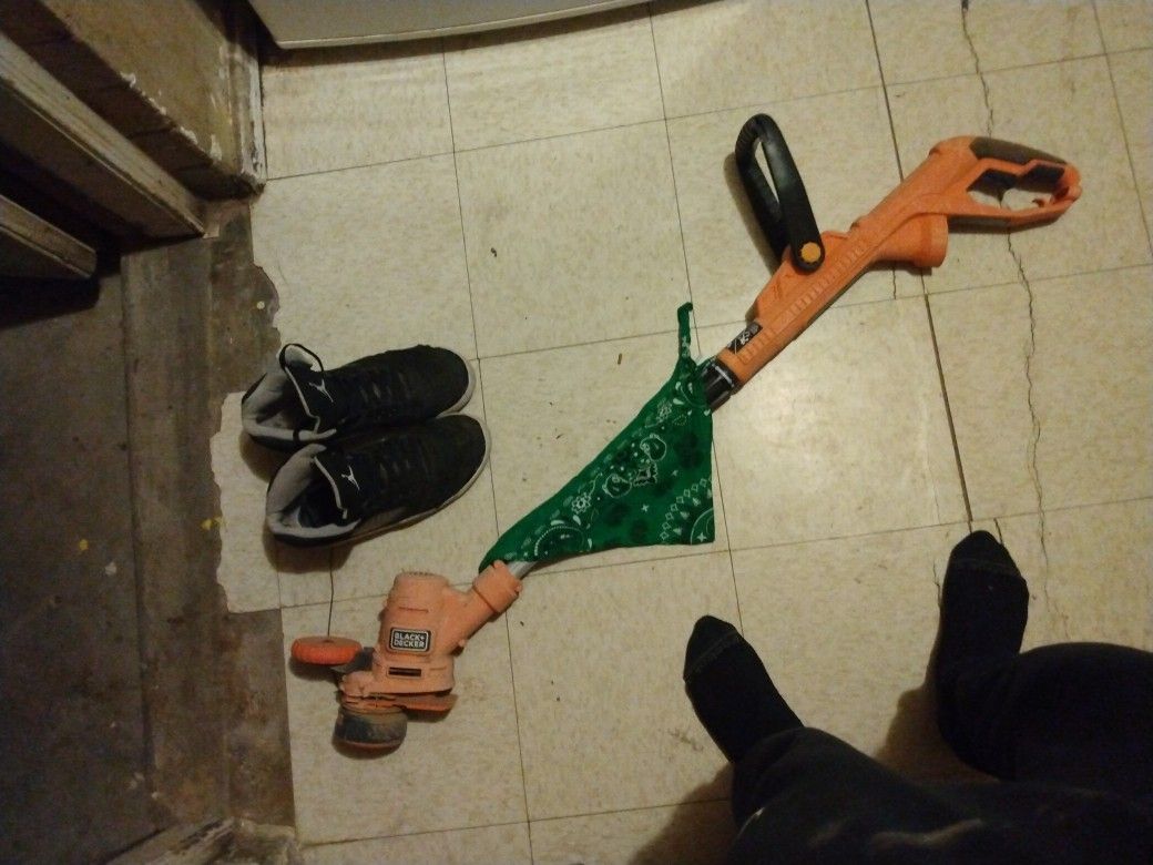 Black And Decker Tool For Sale And Shoes some J's 4s All Black