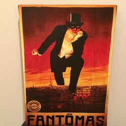 Vintage Poster/Picture on Canvas (18 In Wide / 24 In High / 1.5 In Deep)