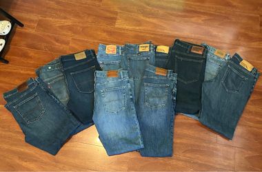 Denim Jeans - Sizes in Photos