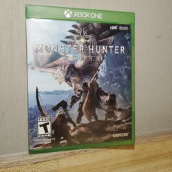 XBOX One Monster Hunter 