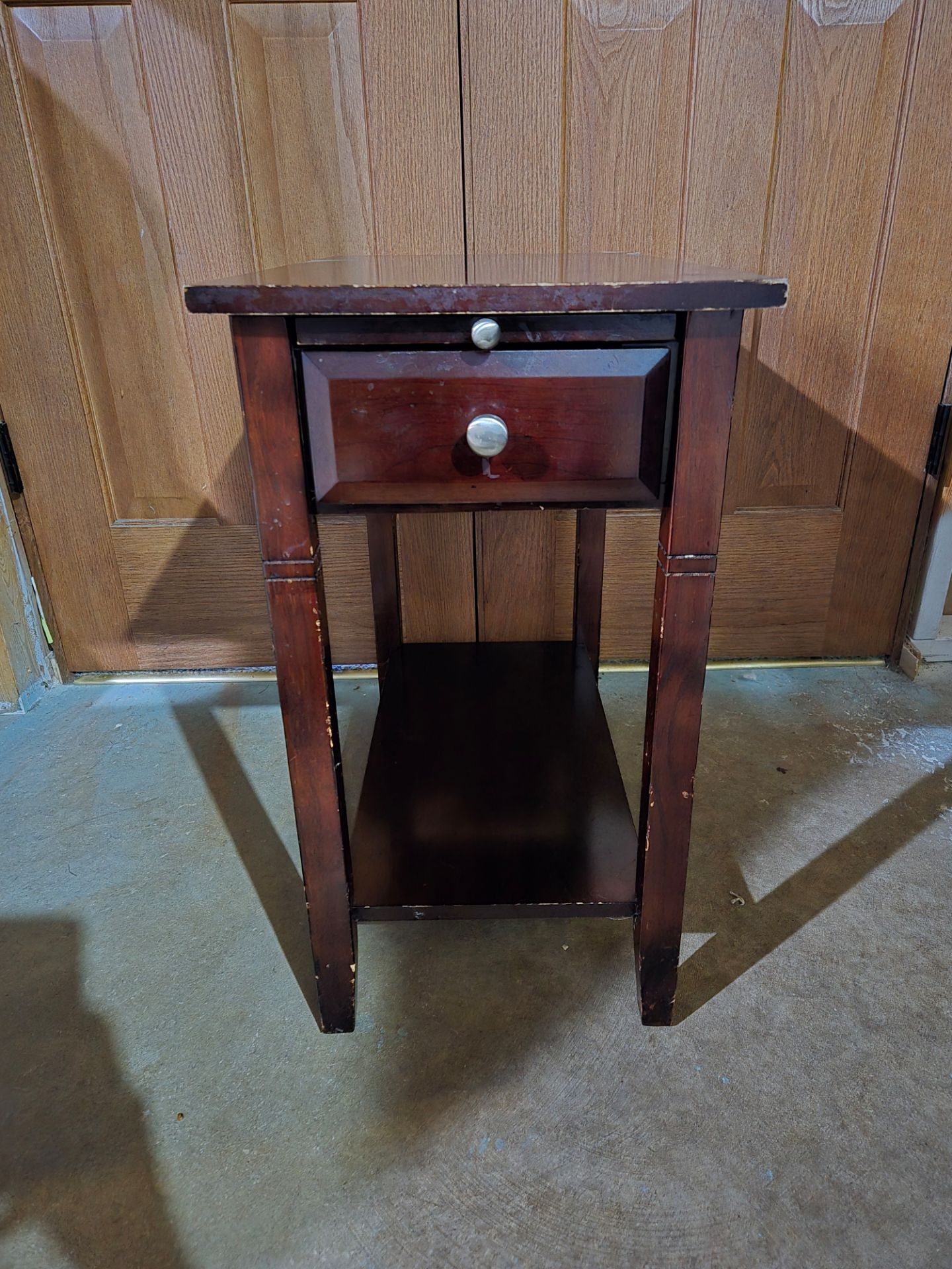 Wooden End Table