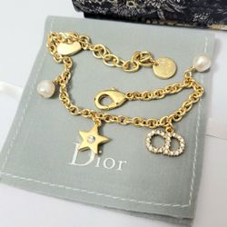 Dior Gold Star Lady Bracelet 