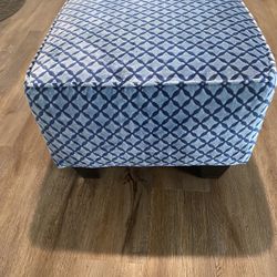 Blue Ottoman 