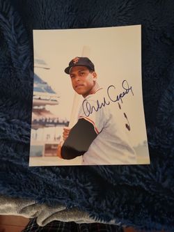 Orlando Cepeda 8x10 Auto Coa