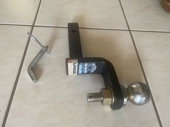Trailer hitch, drone, printer