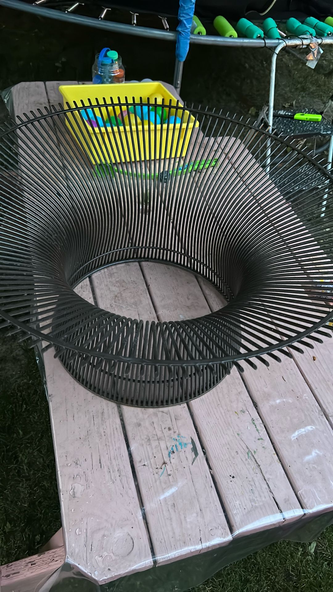 1970s Warren Platner for Knoll 36 inch Round Coffee Table No Glass