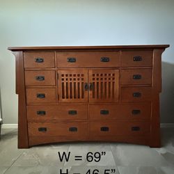 Oak Dresser