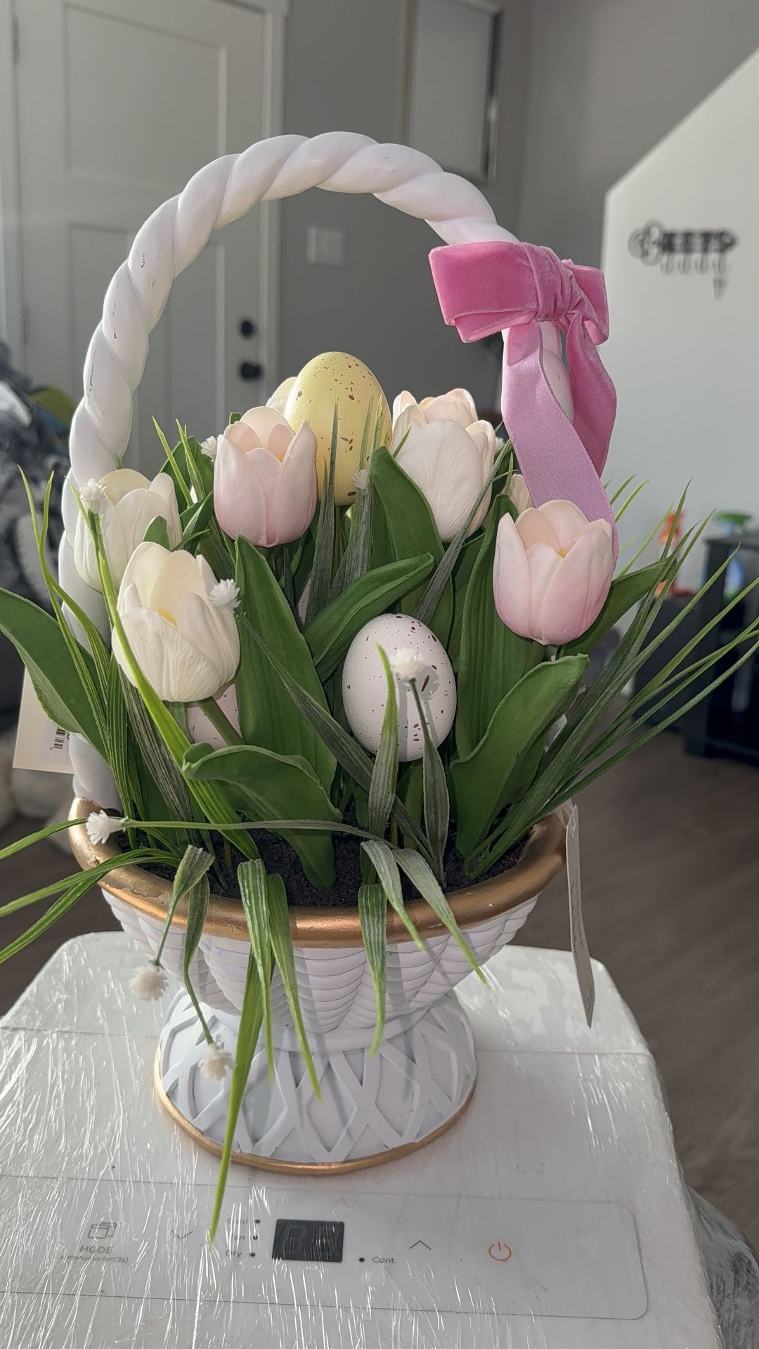 Spring Flower Basket 