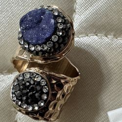 Crystal Rock Ring