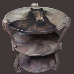 Horse Side Table
