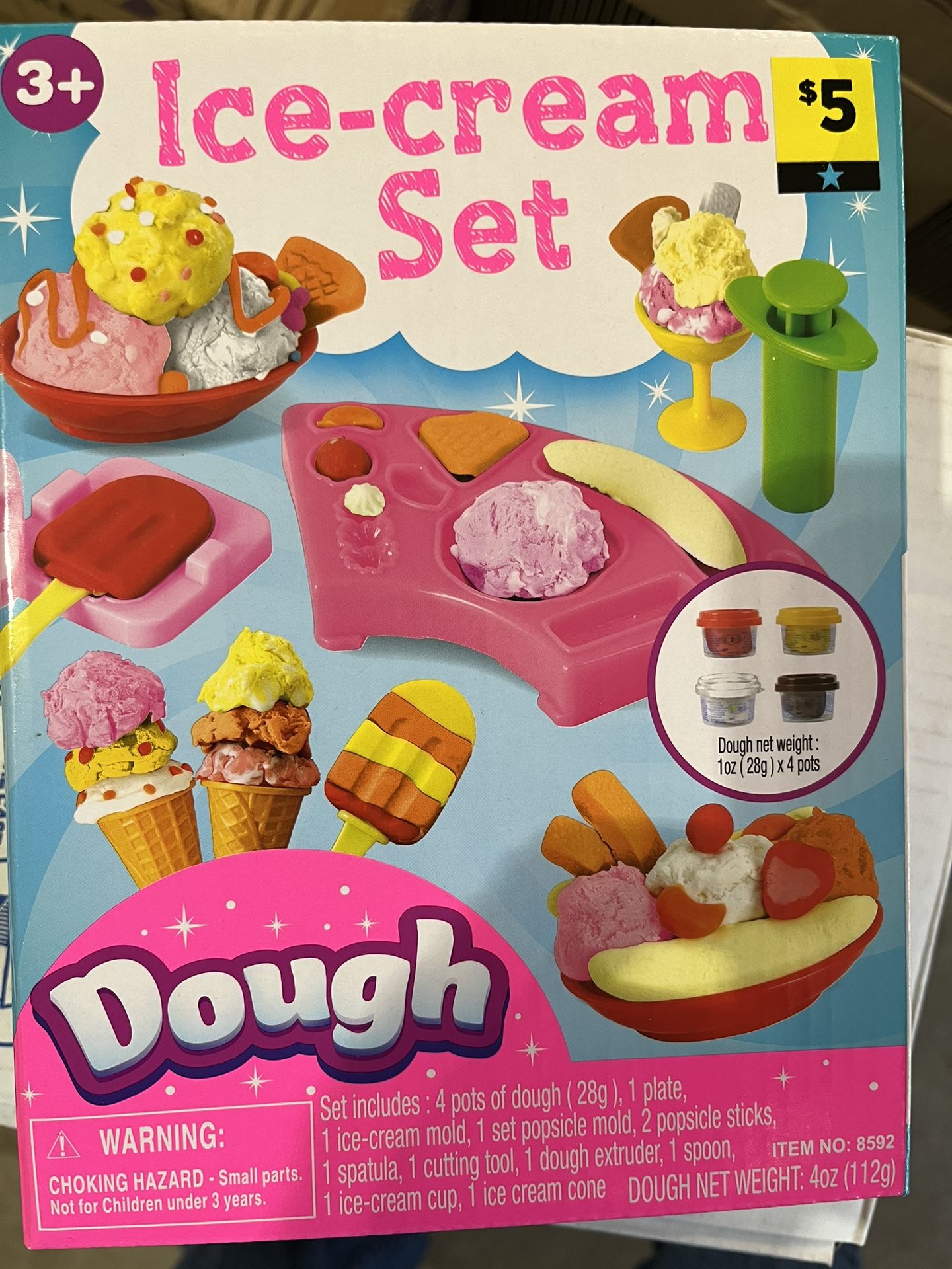 Ice Cream Play-dough Set