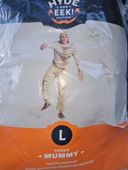 Adult mummy Halloween Costume Large