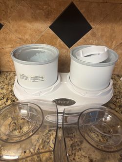 Cuisinart Flavor Duo Frozen Yogurt-Ice Cream & Sorbet Maker
