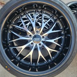 19"new Wheels & New Tires For AUDI A4 ALLROAD 