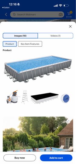 Above ground pool