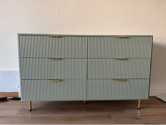 Sage green dresser