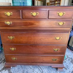 Beautiful Vintage Pennsylvania House Cherry Wood Tall Chest