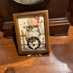 Beautiful Small German Hummel Wall Clock