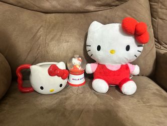 Hello Kitty Piggy Bank, Mug, Snow Globe