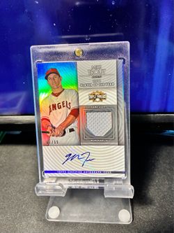 Mike Trout Topps Game Used Patch Rookie Auto /99