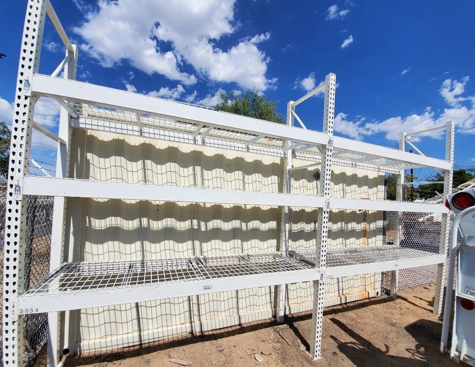 8ft Racking Pallet Racking 8ft Tall X 16ft Wide X 42
