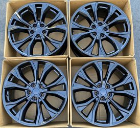 20” Ford Explorer factory wheels rims gloss black new