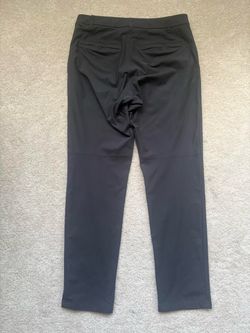 Lululemon straight black chino pants