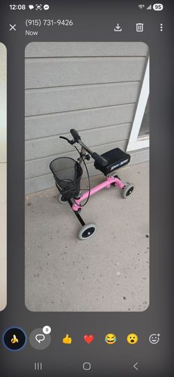Kids knee scooter adult also