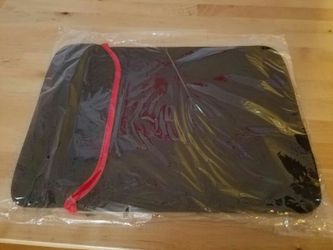 Laptop pvc sleeve, black