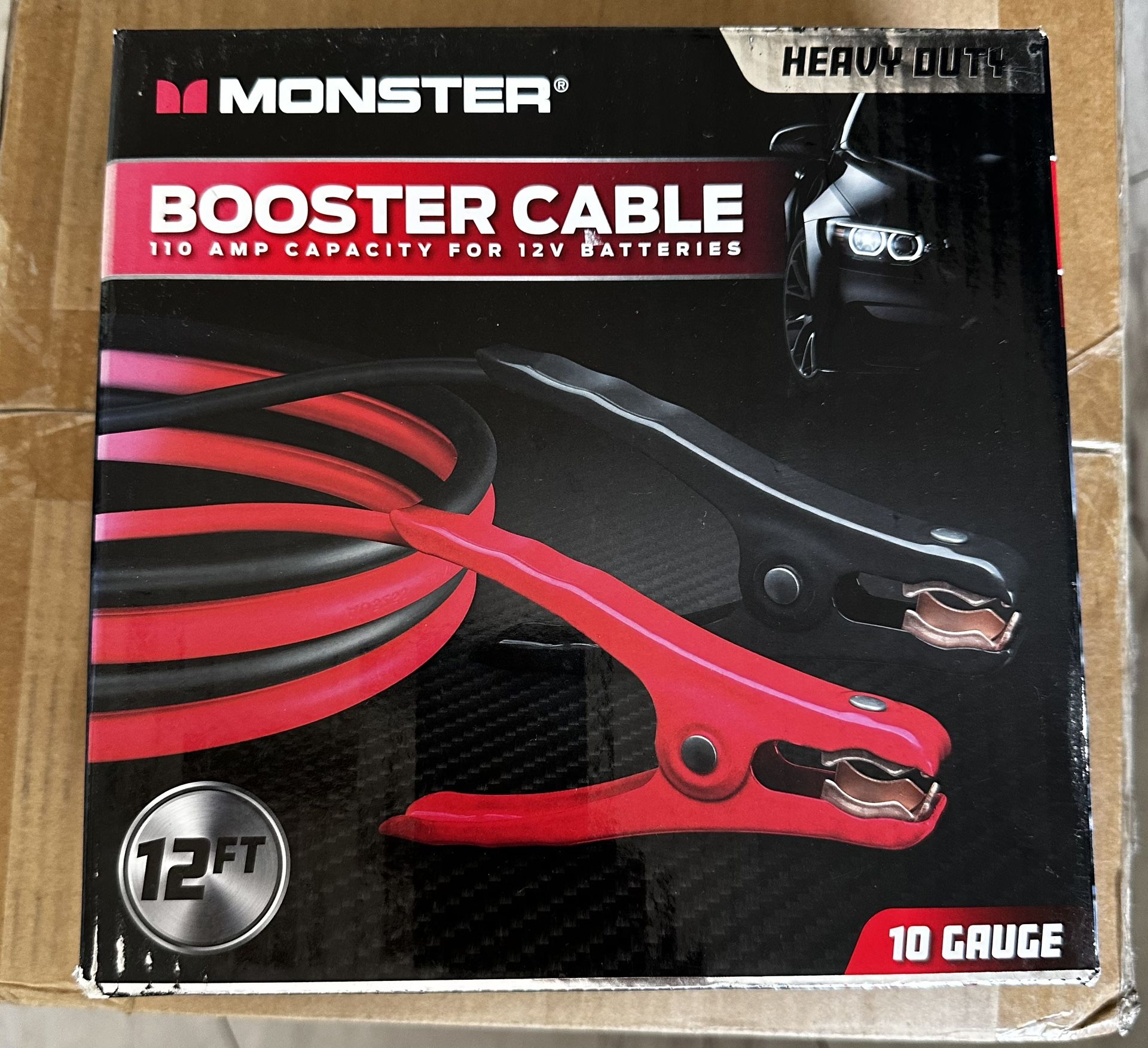12 Foot Jumper cables New In Box