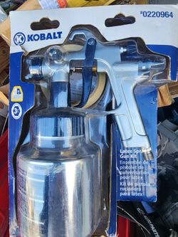 Kobalt Latex Paint Spray Gun