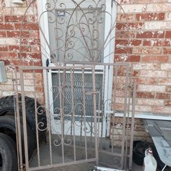 Wrought Iron Gate Doors In