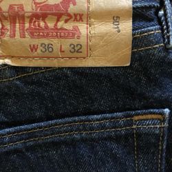 501 Levi jeans (Blue)