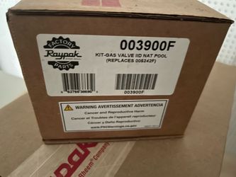 003900F Raypak  RHEEM RAYPAK NATURAL gas valve 