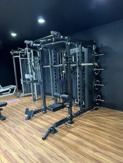 3 in 1 Beast Rack🔹All In One Gym🔹Dual Cable Machine🔹Smith Machine🔹Squat Rack🔹Fitness Weights 