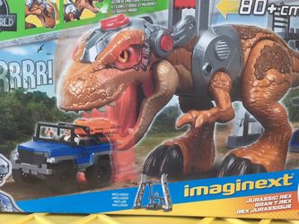 Jurassic World - Imaginext Jurassic Rex . Stuffycosas