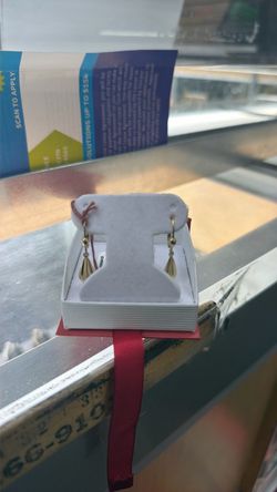 14K Yellow Gold Earrings