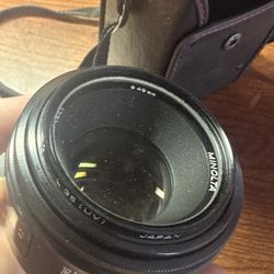 Minolta Maxxum AF 50mm LENS, 49mm AC L 35(UV); Brand New! Vintage