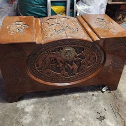 Vintage Chinese Cedar Chest