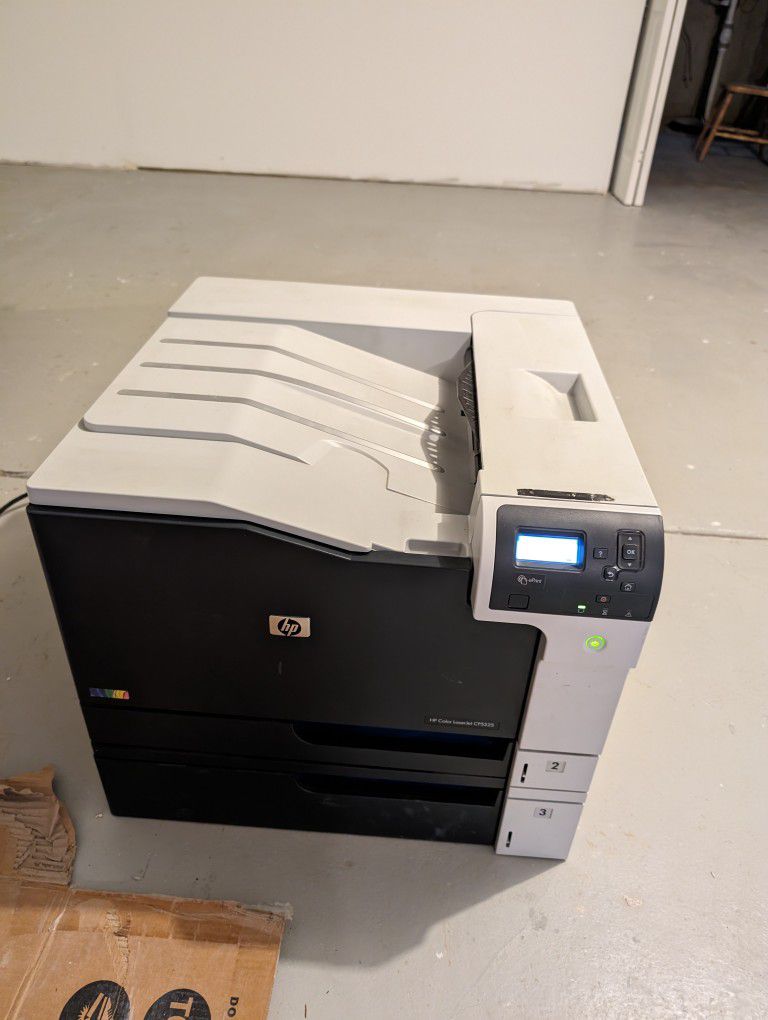 HP, Color LaserJet CP5525, High Yield, Printer 