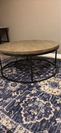 Wooden hardtop coffee table