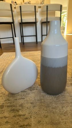 Two Contemporary Vases