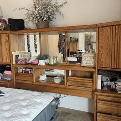 CA King Headboard with storage