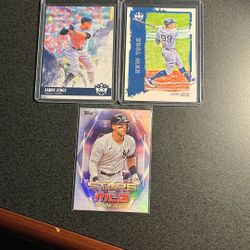 Aaron Judge Baseball Card Collection