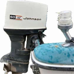 60 horse 1971 Johnson outboard motor 60 Horse, 1971 Johnson outboard motor