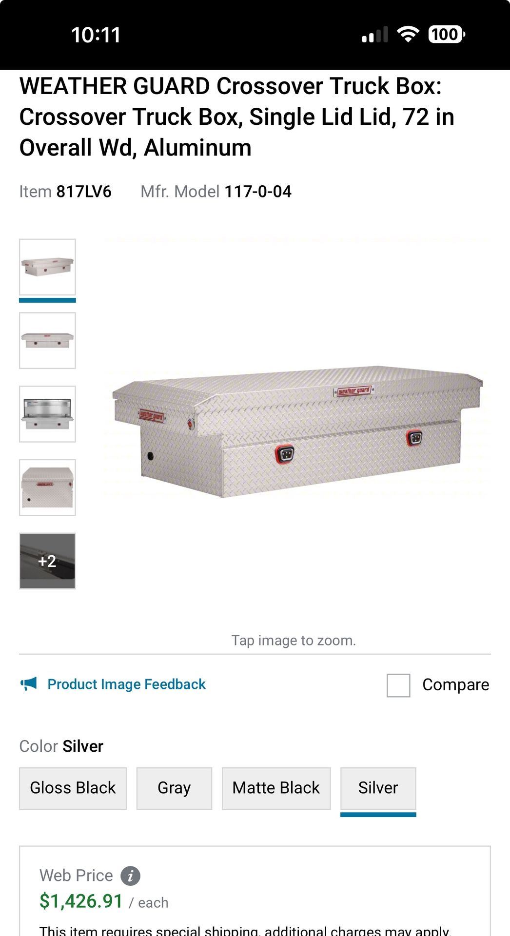 Weather Guard Tool Box