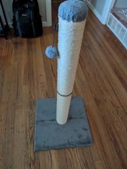 Cat Scratching Post for Indoor Cats & Kittens (31.5"H)