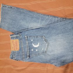 Hand Embroidered Jeans