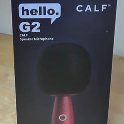 CALF Bluetooth Wireless Karaoke Microphone & Speaker